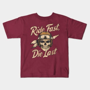 Ride Fast Die Last Kids T-Shirt